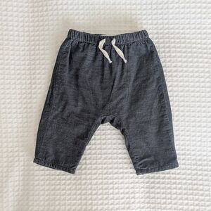 Zara Blue Grey Corduroy Pants